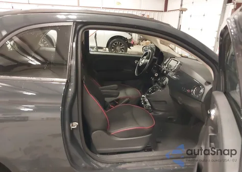 2017 Fiat 500C Pop from USA, damaged, VIN 3C3CFFLR6HT569625